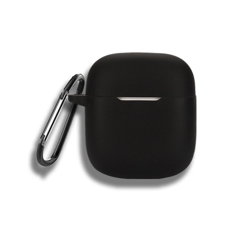 

Air4 New Sound Version All-Inclusive Drop-Resistant Oppoencoair4 New Sound Version Earphone Sleeves Eteg1 Earphone Case Cartoon Silicone Soft Cover OPPO Conjoined black [collection send Hook]]