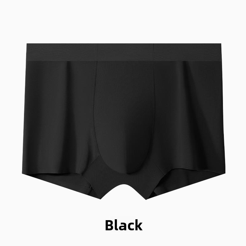 Plus Size Men's New Summer Cotton 7a Antibacterial Crotch Boxer Briefs