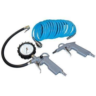 Trousse D'outils Pneumatiques Professionnels - Güde - 3 Pièces En Métal Pour Compresseur