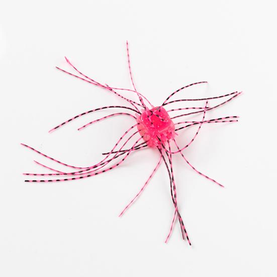 5 Stück 11 cm/4 g Weicher Würfelköder mit Rock Langsam sinkend Bunter PVC Künstlicher Würfelköder Süßwasser Salzwasser Barsch Wels Lachs Angelzubehör