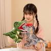 Creative Stuffed Plush Dinosaur Toys Hand Finger Story Puppet Cute Dolls Educational Baby Toys Tyrannosaurus Rex Children Gift