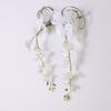 Artificial Silk Flower Bouquet for Bride with Realistic Looking Handheld Bouquet for Engagement Anniversaries Parties