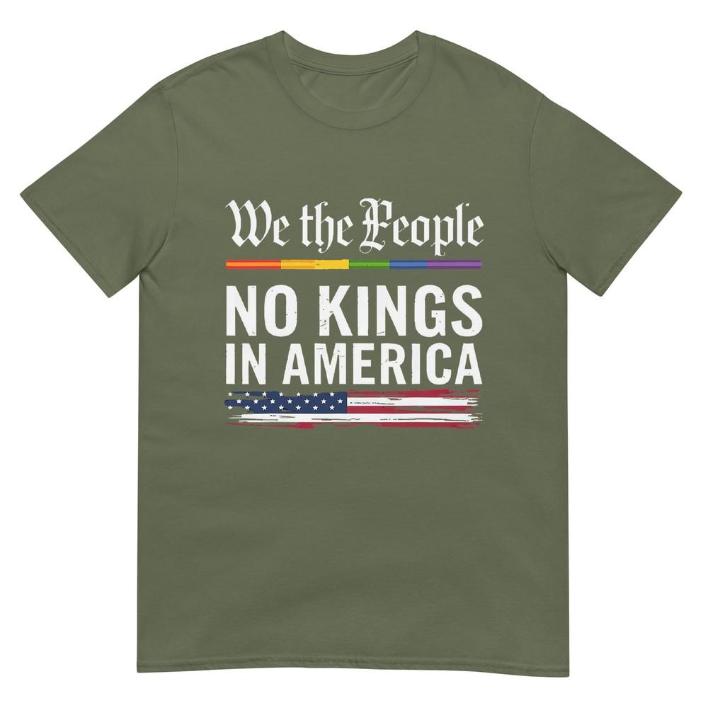 No Kings In America We The People Political Shirt Unisex Unisex TShirt