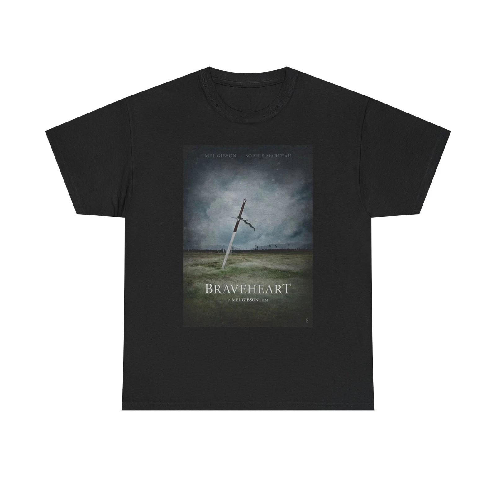 Men s and Women s T-shirts Braveheart Graphic L