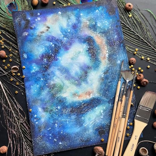 ARTIFY Paintbrush Set, Oil Painting, Watercolor, Acrylic, Gouache Brushes, Watercolor Brushes, Oil Painting Brushes, 24-Piece Set, Expert Series, with