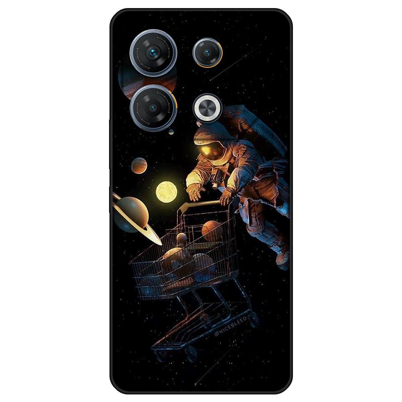 Soft Silicone For Infinix GT 10 Pro Case TPU Painted Back Cover Infinix GT 10 Pro Casing