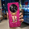 Shockproof Soft Phone Case For ZTE Blade A75 5G/ Nubia Focus 5G Bright Color and Attractive Crown Letter Pattern Casing