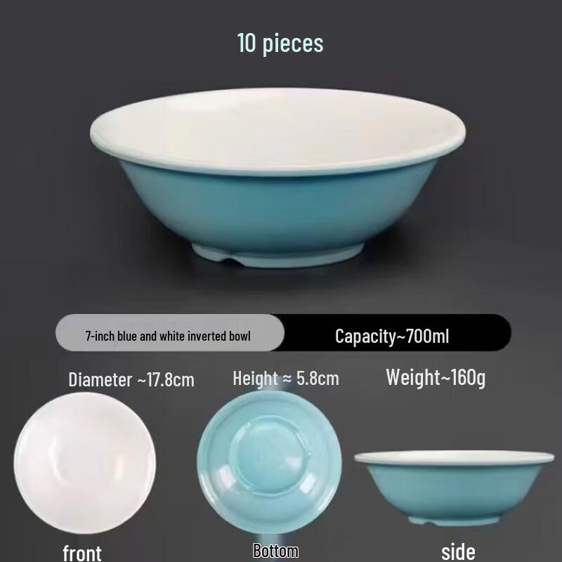 Melamine Commercial Food Bowl Set