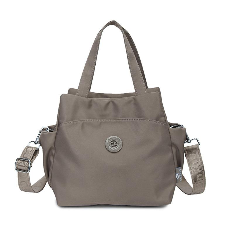 Women's Solid Color Handbag Shoulder Crossbody Bag