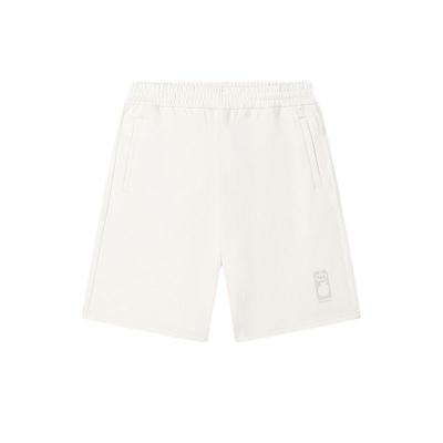 Original Knit Casual Fashion Lace-Up Five-Point Sports Shorts Men Shorts Steam-White F51M529604F-IV