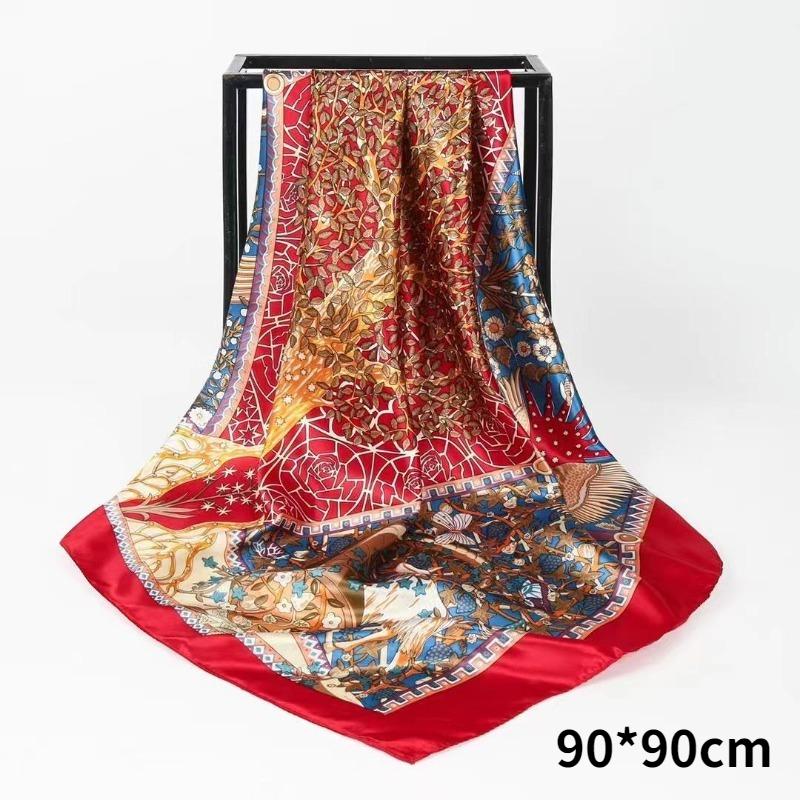 

Жіноча Шовкова Квадратна Хустка Леді Бандана Пов язка на Голову Шаль Сатиновий Фуляр Жіночий Великий Хіджаб Носова Хустка Шарфи Пашміна Пов язка на Голову 1PC