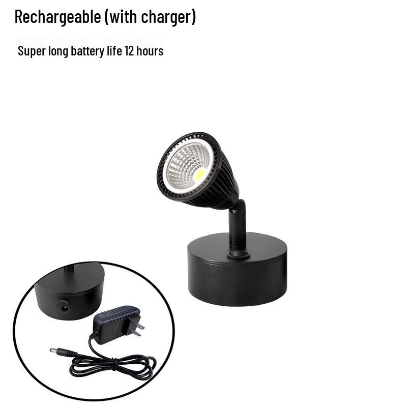 Wireless Jewelry Display Spotlight with Battery