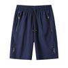 Plus Size Summer Slim Casual Men's Quick Drying Capris Ice Silk Fitness Loose Sports Pants