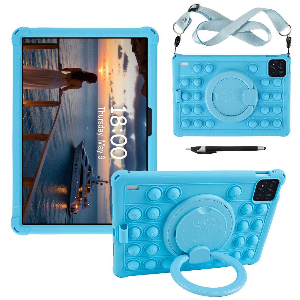 Für Xiaomi Pad 7 Hülle 11,2 Zoll 360 Drehbarer Silikon Ständer Hülle Für Xiaomi Pad 7Pro Mi Pad 7 Weich Kinder Sicher Funda