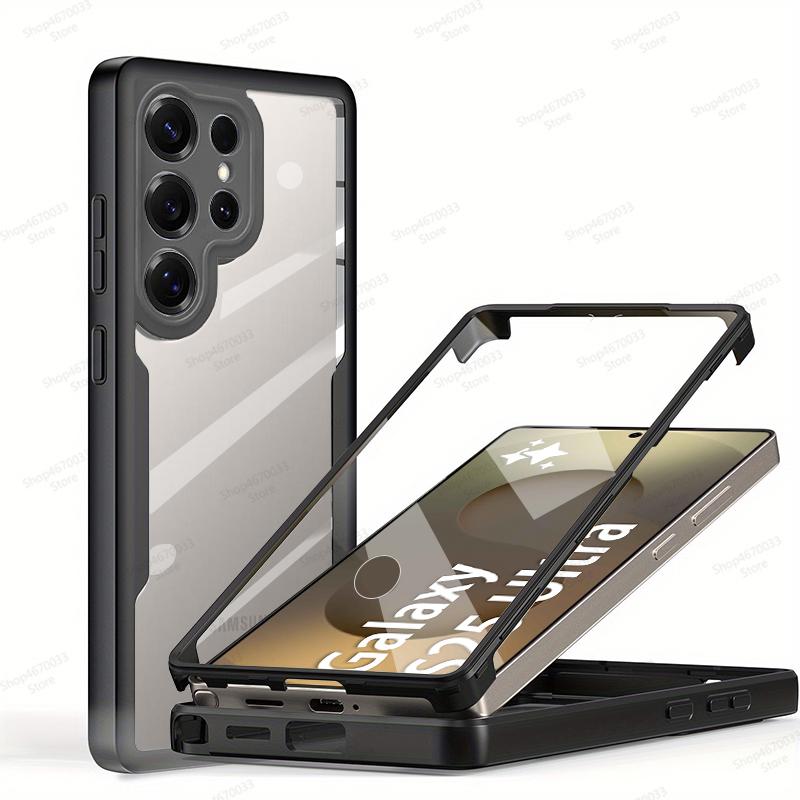 360° Full Body Cover Phone Cases For Samsung Galaxy S25 S24 S23 S22 S21 Ultra Plus FE Shockproof Cover Phone Accessories Funda