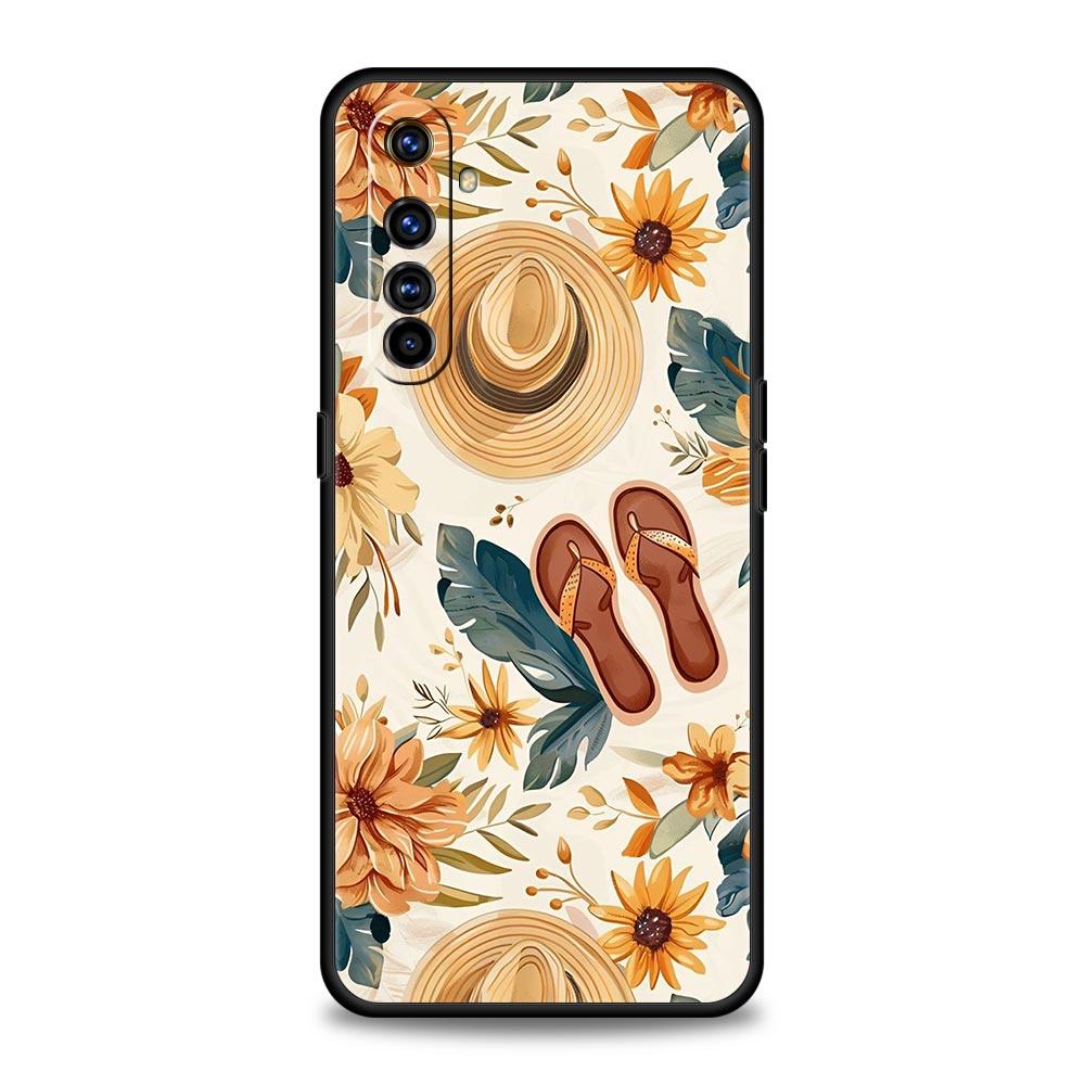 Summer Beach Case For Realme C67 C63 C55 C53 C35 C25 C21 GT 2 3 5 6 10 11 12 13 Pro Plus 5G Soft TPU Phone Cover Fundas Capa Bag