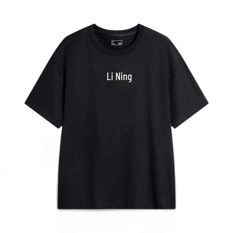 

Li-Ning Unisex Loose Fit Cotton Sport T-Shirt AHSU679 L
