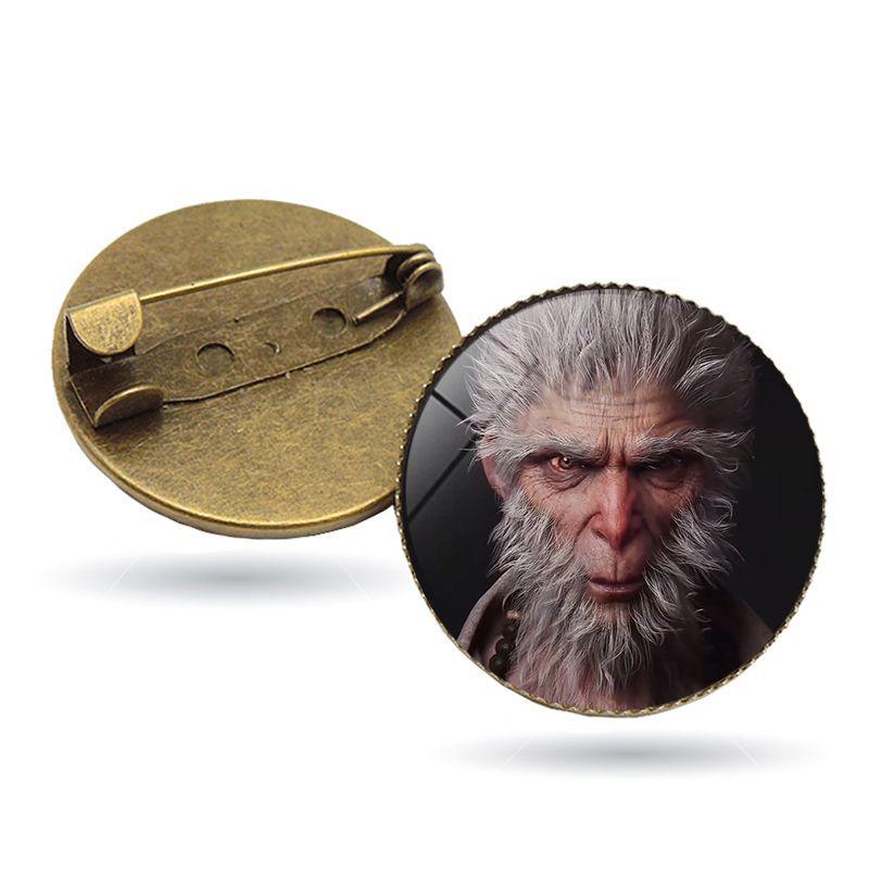 

Миф Ву Черный Конг Металлическая Брошь Подвеска для Одежды Игровая Периферия Коллекция Подарок Style 35