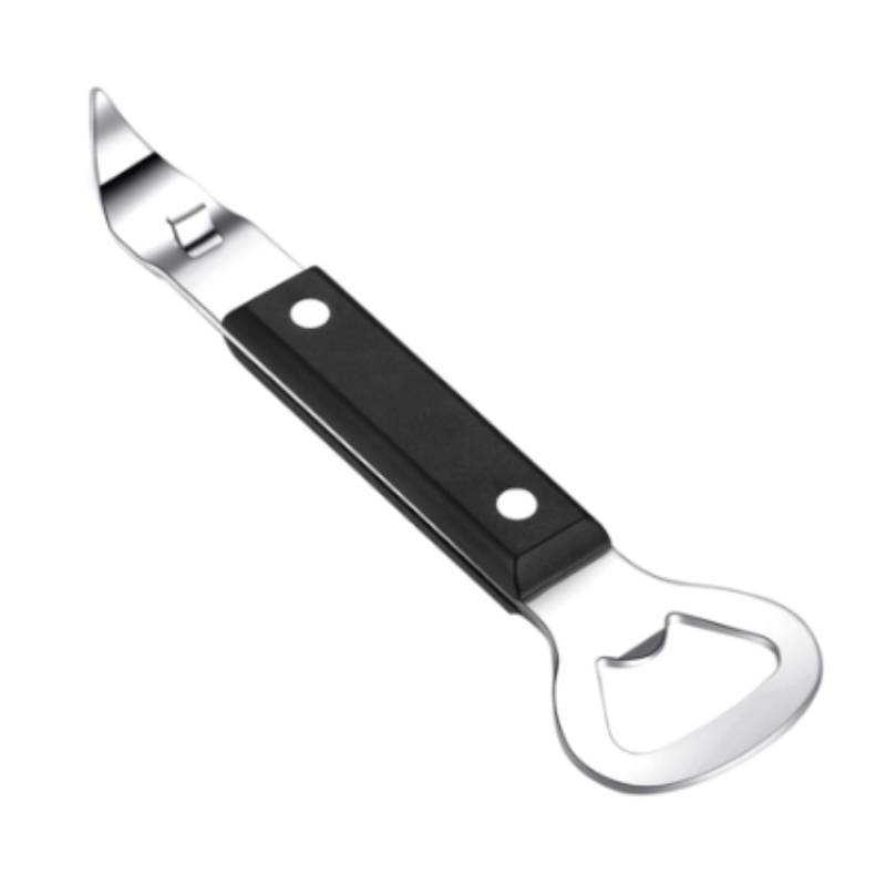 Multifunctional Iron Can And Bottle Opener With Double Head Design For Everyday Use