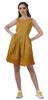 Moomaya Printed Lace Evening Mini Dress For Party Sleeveless Women Clothing