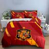 Spanish Football Crest Pattern. Bedding Sets Duvet Cover Sets Duvet Covers Pillowcases(1 * Duvet Cover 2 * Pillowcases Without Duvet Insert)