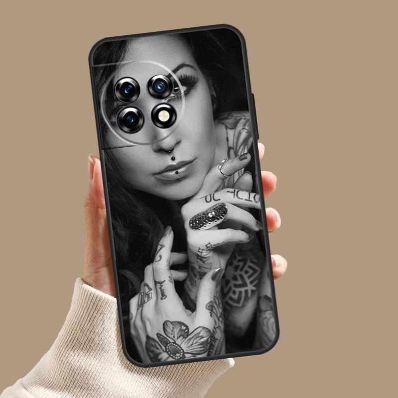 

Sexy Tattoo Girl Case For OnePlus Nord 5 CE 3 4 Lite N20 N30 OnePlus 15 13 12 11 10T 13T 13R 8 9 10 Pro Cover OnePlus 9