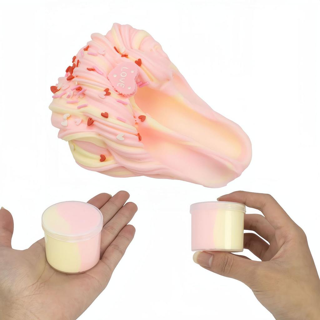 70Ml Plasticine Diy Ornaments Toys Parent-Child Interactive Colorful Butter Slime Toys Slime Mud Cotton Mud Stress Relief Toys