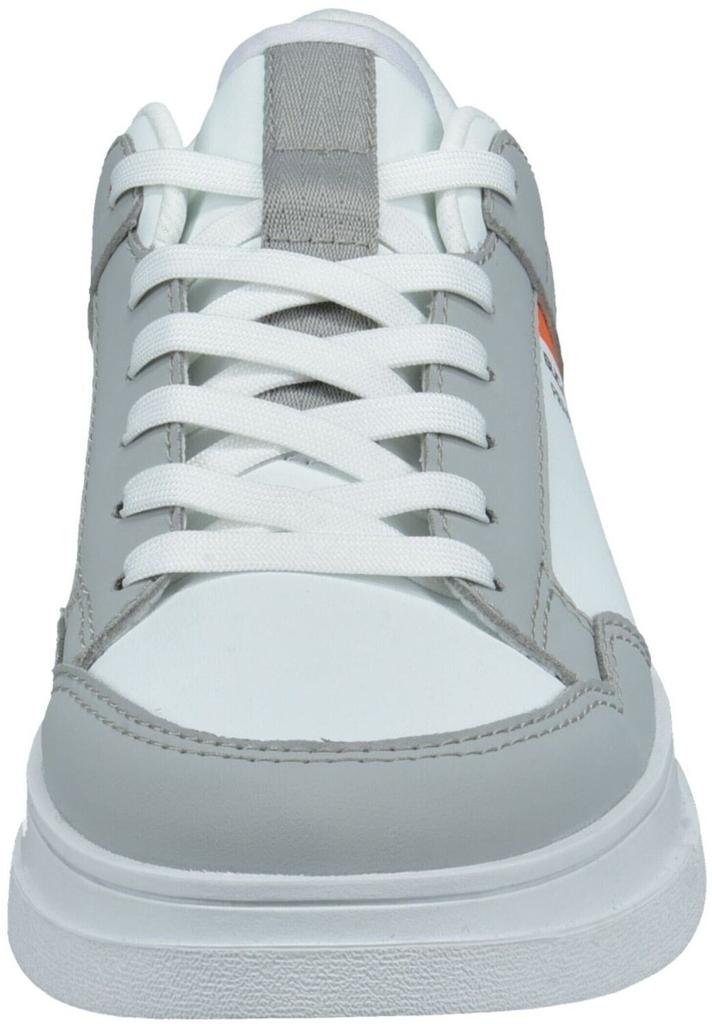 Sneakers Bugatti Low Sneaker Franc Low Shoes Made of Artificial Leather White-combo