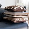 French Retro Luxury Jacquard Throw Pillowcase Cojines Dutch Velvet Decoration Sofa Pillow Cover Headboard Cushion Covers