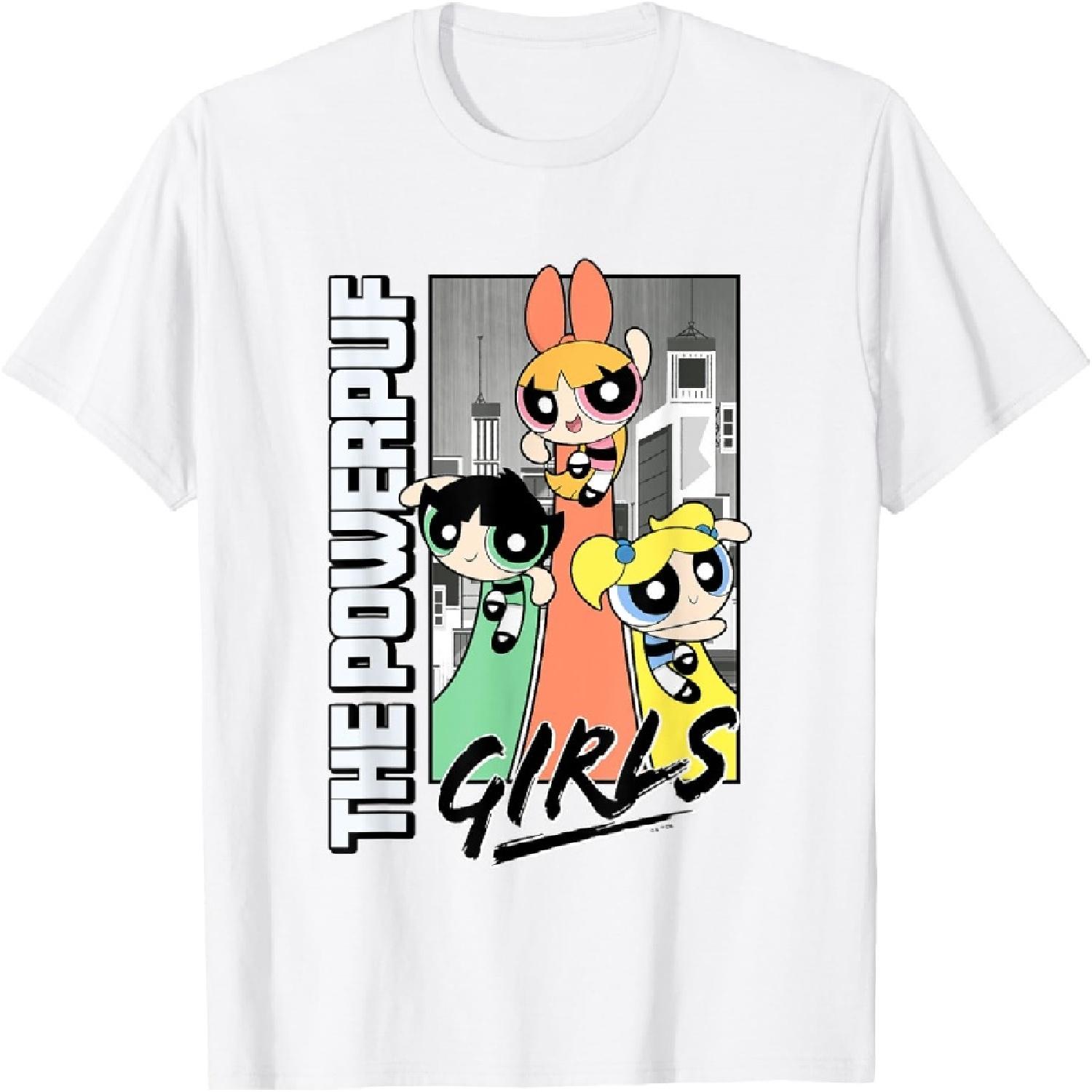 The Powerpuff Girls Iconic Characters Big Chest Boxed T-Shirt S