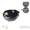 מחבת חשמלית דו-צדדית נון-סטיק, פלנצ'ה, עם תחתית שטוחה מוגבהת ועיצוב עמיד
