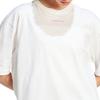 Adidas Originals Drop Shoulder Sleeve T Shirt Women's White (Unisex) T-Shirts IT8155