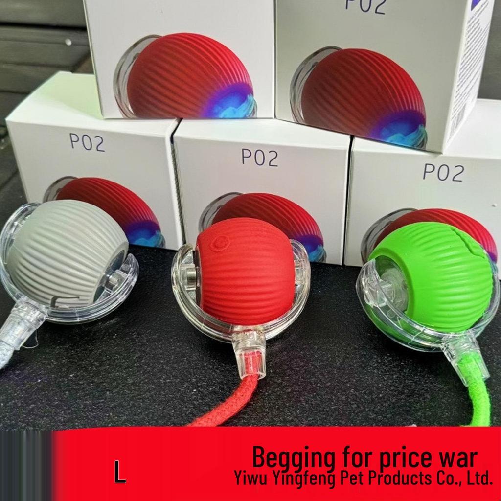 Cross-Border Cat and Dog Rolling Amusement Ball - Interactive Pet Toy for Boredom Relief