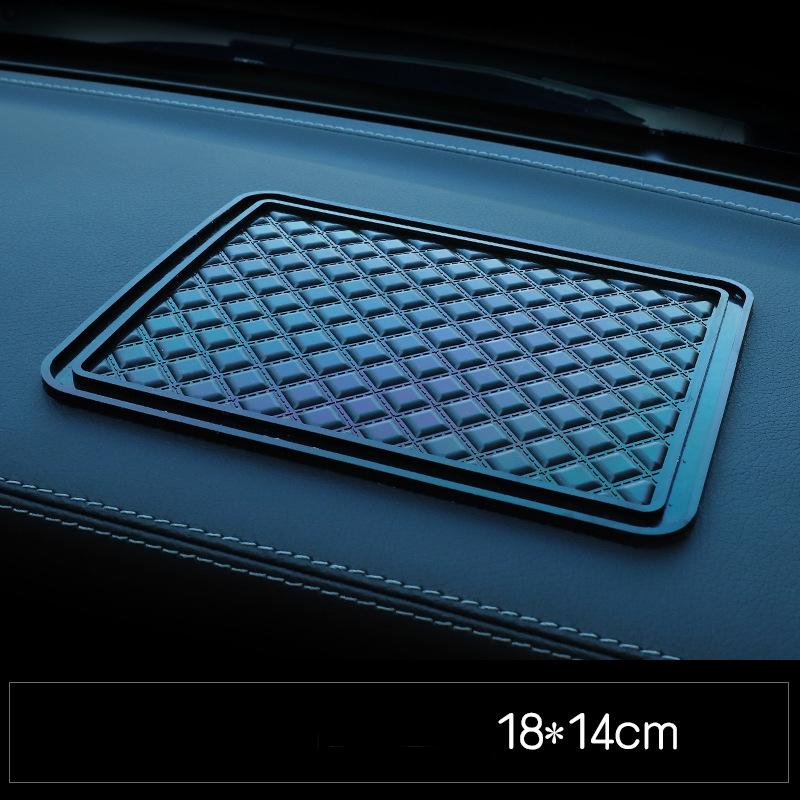 Car Anti-slip Pad, Car Ornament Car Feather Pad Car Interior Control Silicone Pad Car Decorative Diamondencrusted Pad NewProduct