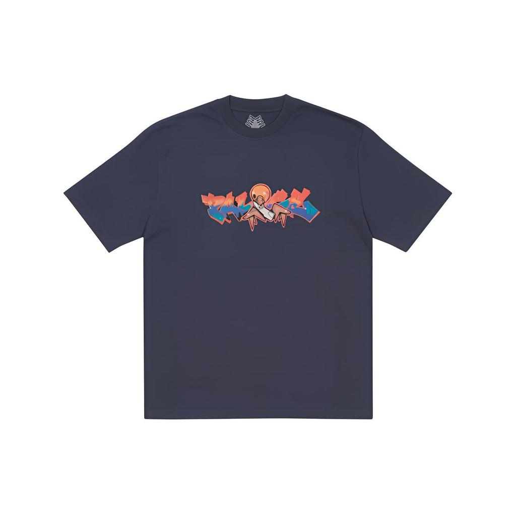 Palace Ultimo Series Cartoon Print Round Neck Short Sleeve T-Shirt Unisex T-Shirts P21TS232