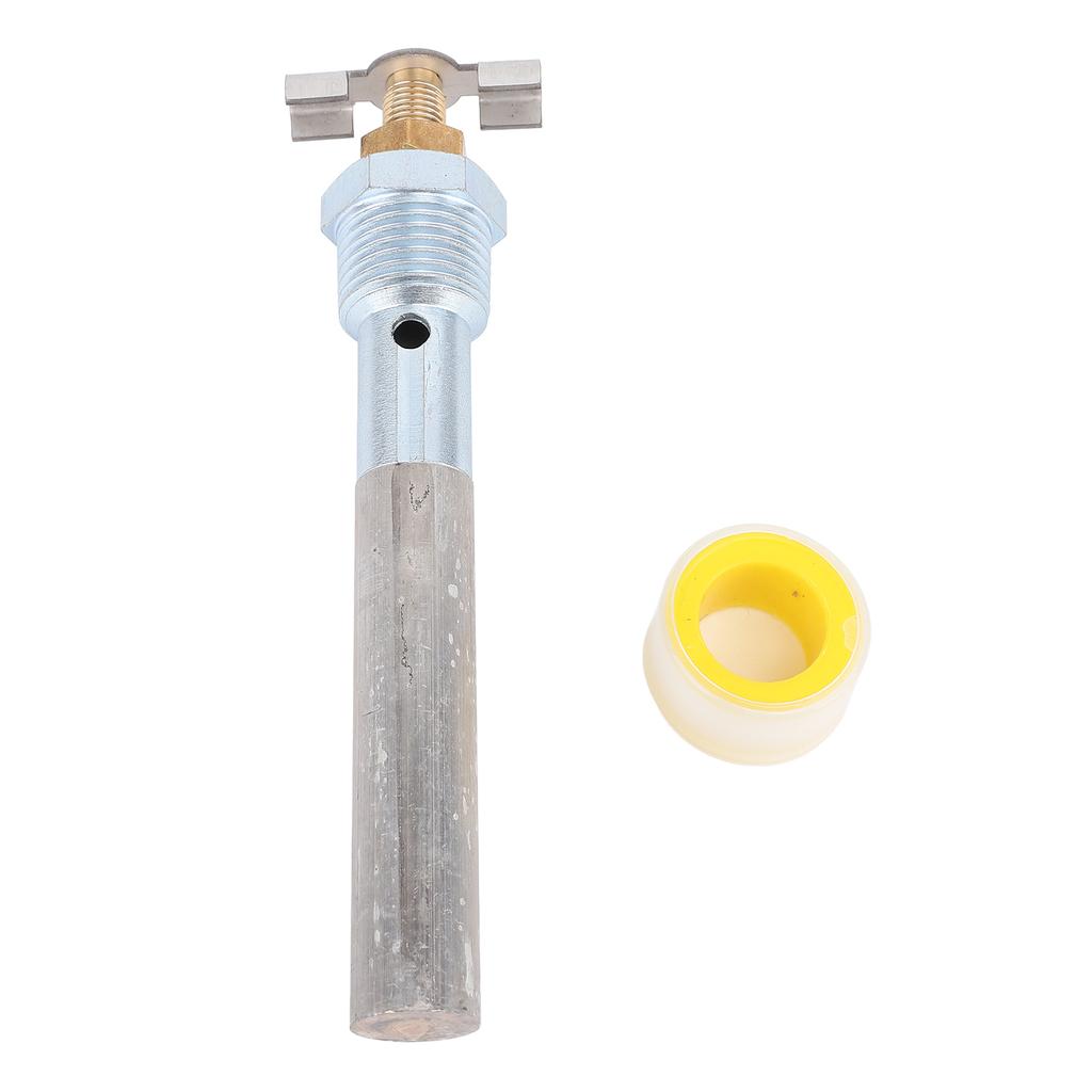 RV Water Heater Anode Rod with Drain Valve 4.5 X 1 2in NPT Quick Drain Design Anode Rods Replacement for Atwood Water