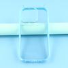 For iPhone 16 Pro Max Case Cat Ear Design TPU + Acrylic Clear Phone Back Cover