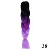 Braids Hair Extensions Balayage Ombre DIY Quick Weave Braiding Hair for Cosplay Daily Use for Women