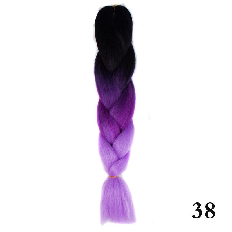 Braids Hair Extensions Balayage Ombre DIY Quick Weave Braiding Hair for Cosplay Daily Use for Women