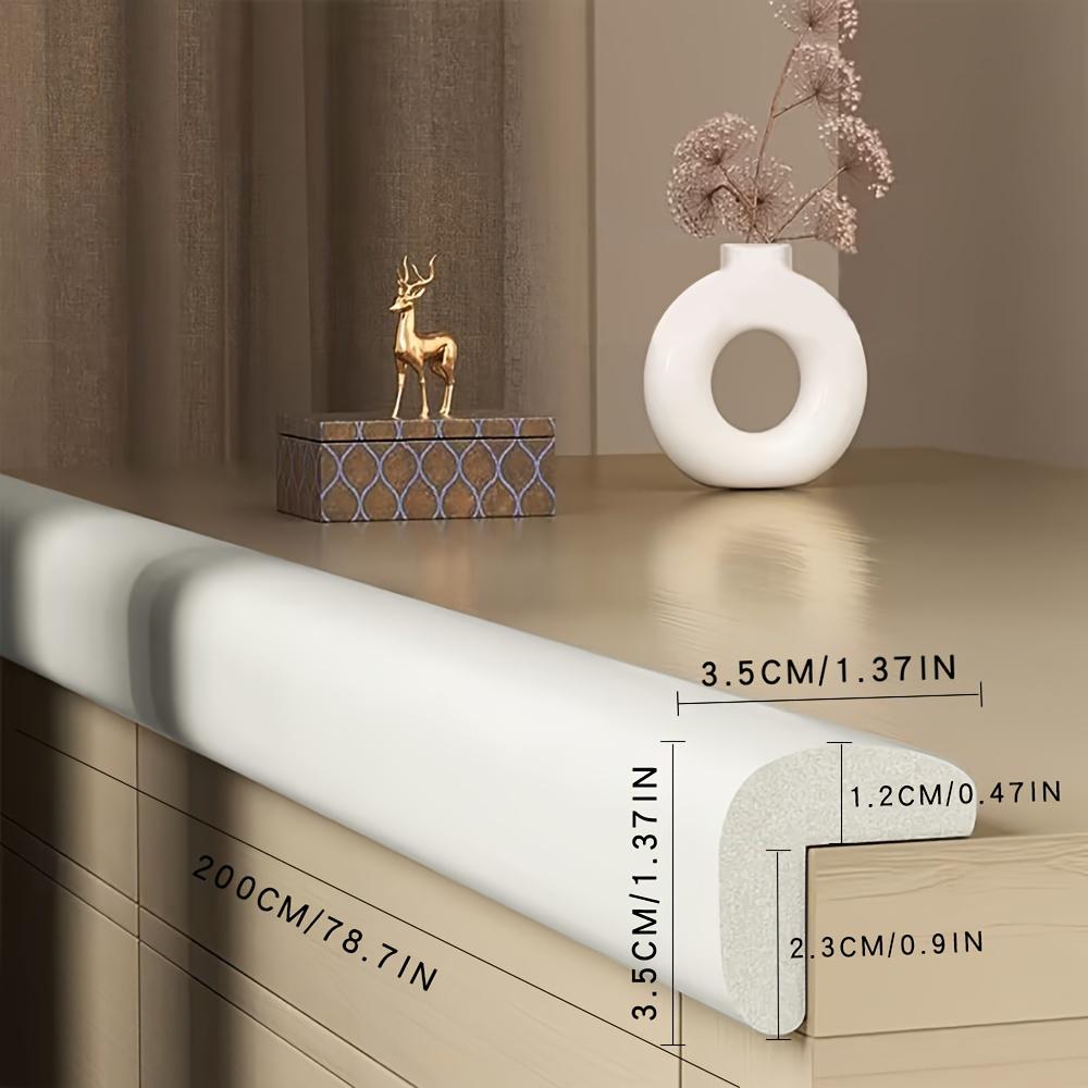 2metrový chránič rohů pro bezpečnost dětí, netoxický chránič hran stolu pro děti, pěnový lepicí pásek na rohy stěn a postelí pro ochranu proti nárazu