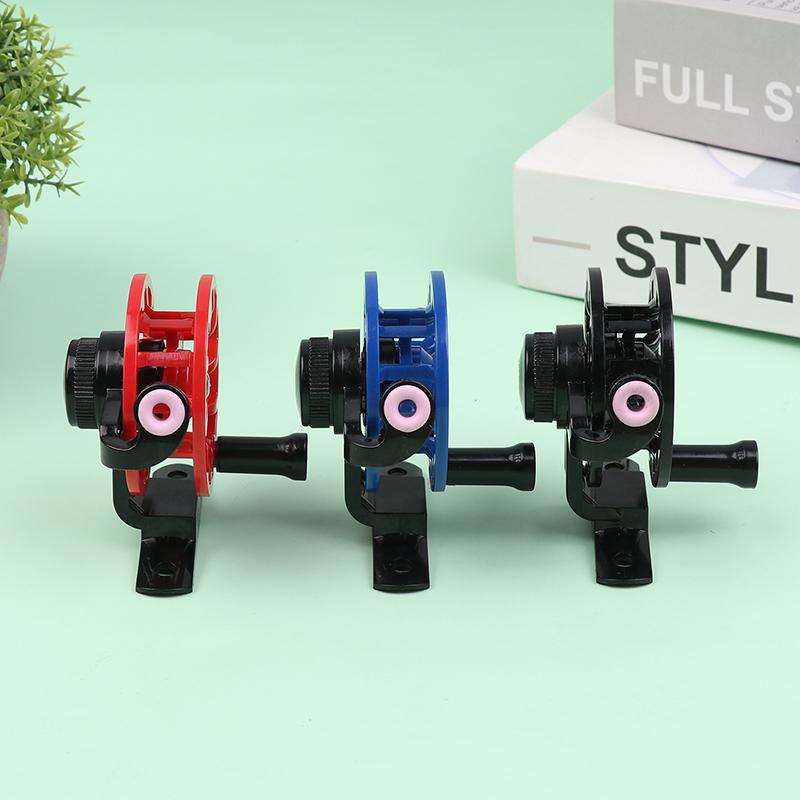 Abs Plastic Vertical Fish Reel For Carp Fishing Spool Fishing Tackle Gear Fishing Reel Lightweight Fishing Tackle