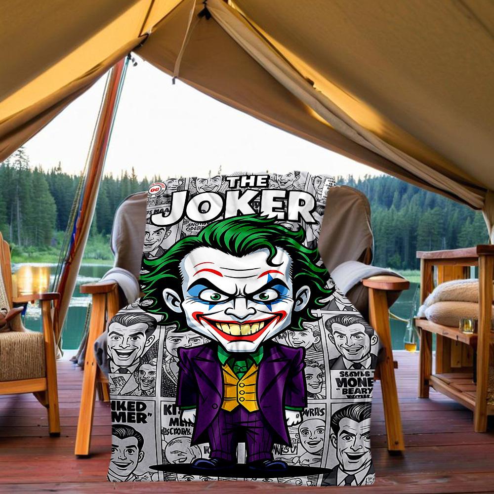 

Joker Comics Outdoor Flannel Throw Blanket - HD Printed Lightweight Soft Warm All-Season Blanket for Sofa, Bed, Travel, Camping 1203072 80x120cm(31x47inch)