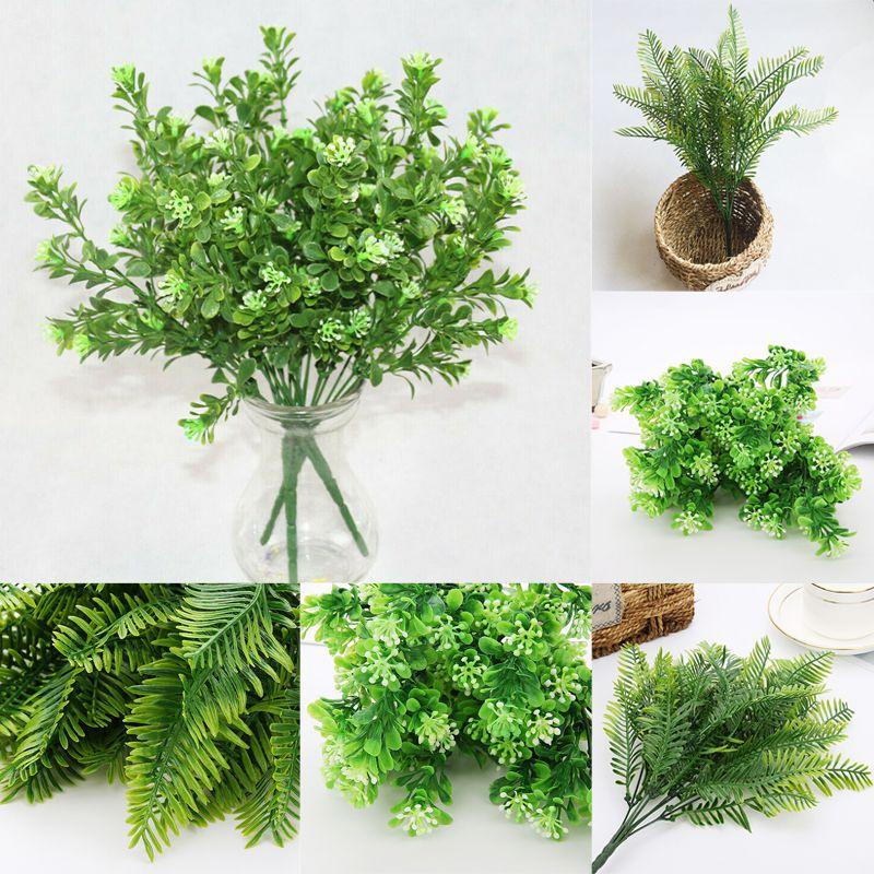 Stunning Artificial Plants Indoor Outdoor Fake Leaf Foliage For Wedding Party Decoration