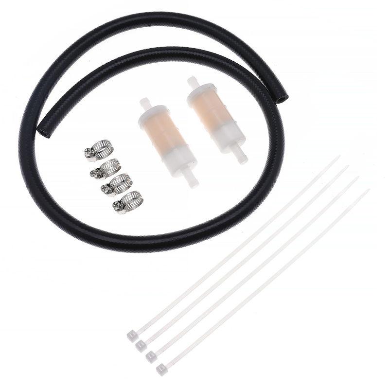 816296Q2 Fuel Filter Replacement for Marine and Mercury Outboard 5/16 Inches 20 Micron W/ Fuel Line Replaces 879885Q 35-816296-4