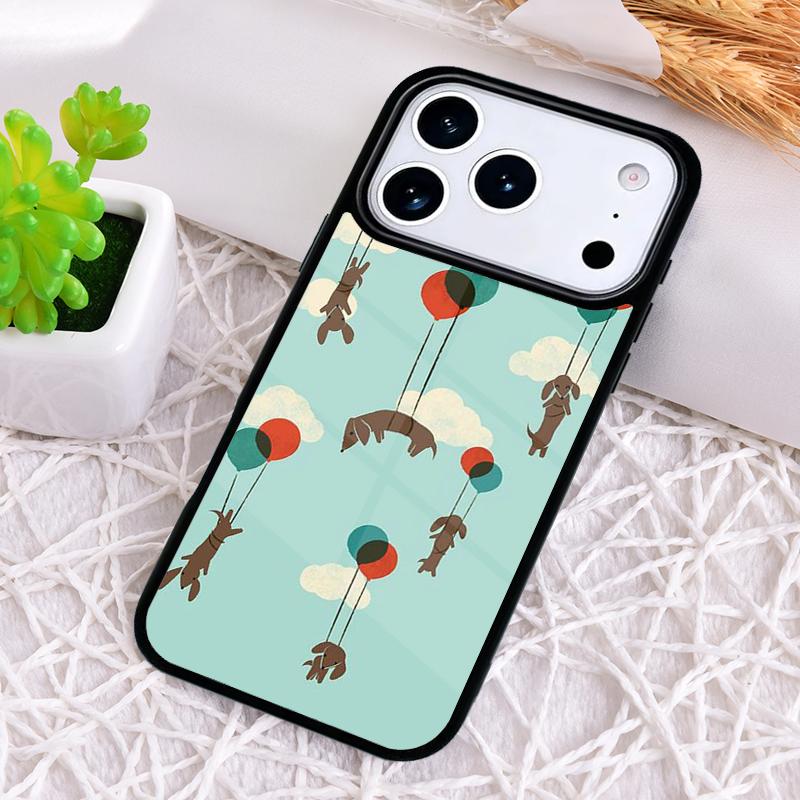 

Dachshund Sausage Dog Doxie Phone Case for iPhone 17 Air 16 15 11 12 14 13 Pro Max Shockproof Cover iPhone 15 Pro