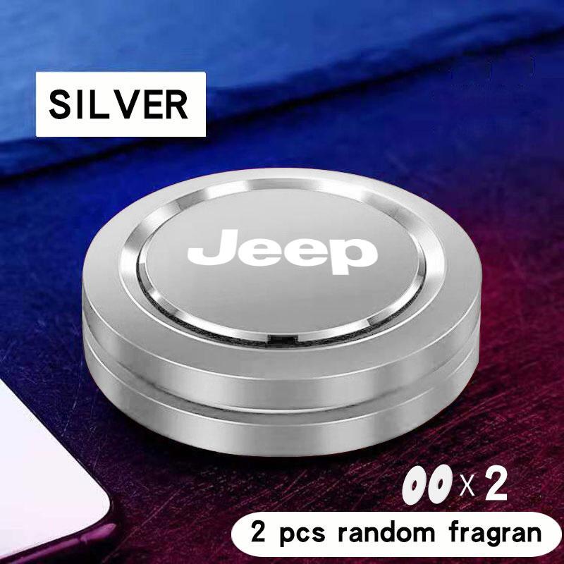 Car Air Freshener Creative Rotation UFO Shape Perfume For Jeep Grand Cherokee Wrangler JK Gladiator Compass Renegade Patriot AJS1