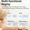 Smart Ring with Touch Display Screen, Wireless Charging, Health Manager, 5 ATM Waterproof For Men Women Smart Rings R12 R08
