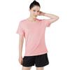 [Rovidorx] T-shirt Ladies Short Sleeve Sports Relaxing Tee Shirt Big Size Gym Wear Sport T-shirt Quick Drying Dry T-shirt Sportswear Running Training