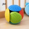 Kids Grip Training Tools Detachable Silicone Sensory Ball Toy, Mini Textured Colorful for Babies, Tactile Stimulation Stress Relief Toy Fine