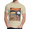 Man S T Shirt The Scream Arabic Version Soft Harajuku O Neck Retro T Shirt